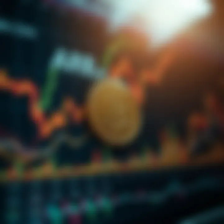Graph illustrating ARB token price trends and market dynamics
