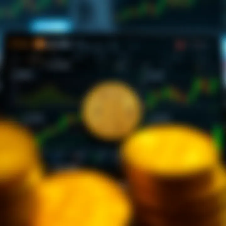 Dashboard interface of Bitcoin Prime showing live cryptocurrency market trends and trading options
