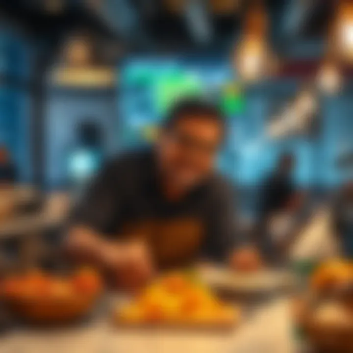Bobby Jain's Impact on India's Culinary Market Modern Indian culinary market with innovative food ventures reflecting entrepreneurial spirit