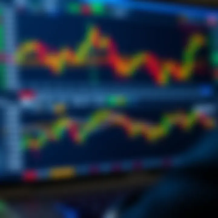 User interface of Quotex trading platform showing forex currency pairs and market charts