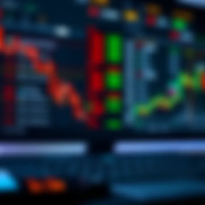 Graphical representation of trading options and features available on Quotex IO platform