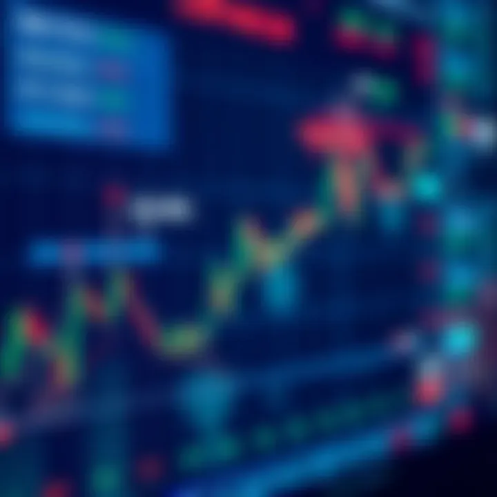 Illustration of economic indicators and global market factors influencing currency exchange rates