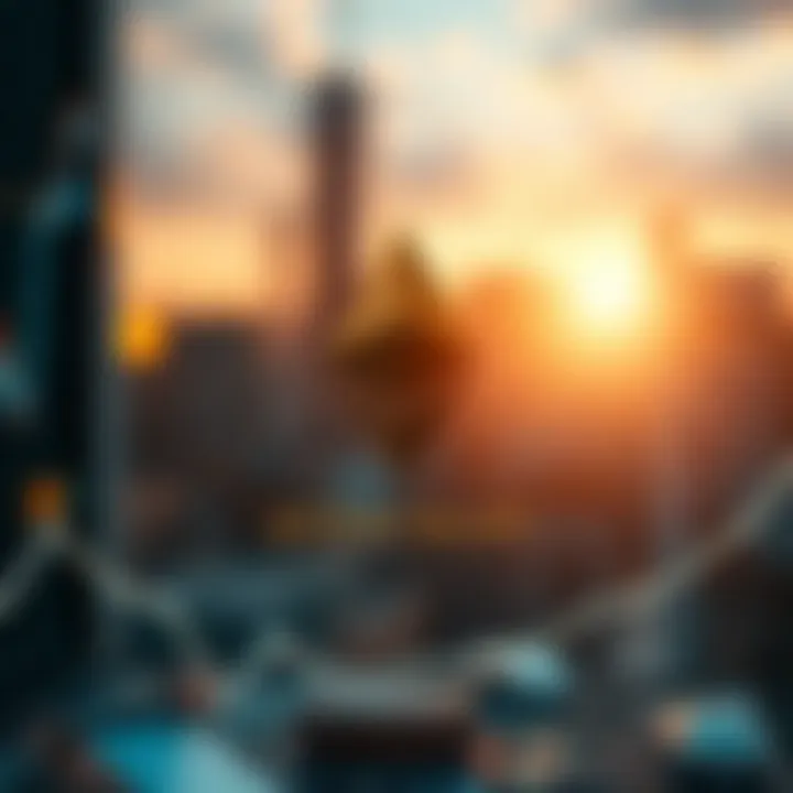 Visualization of blockchain technology and key factors driving Ethereum Classic's growth and development