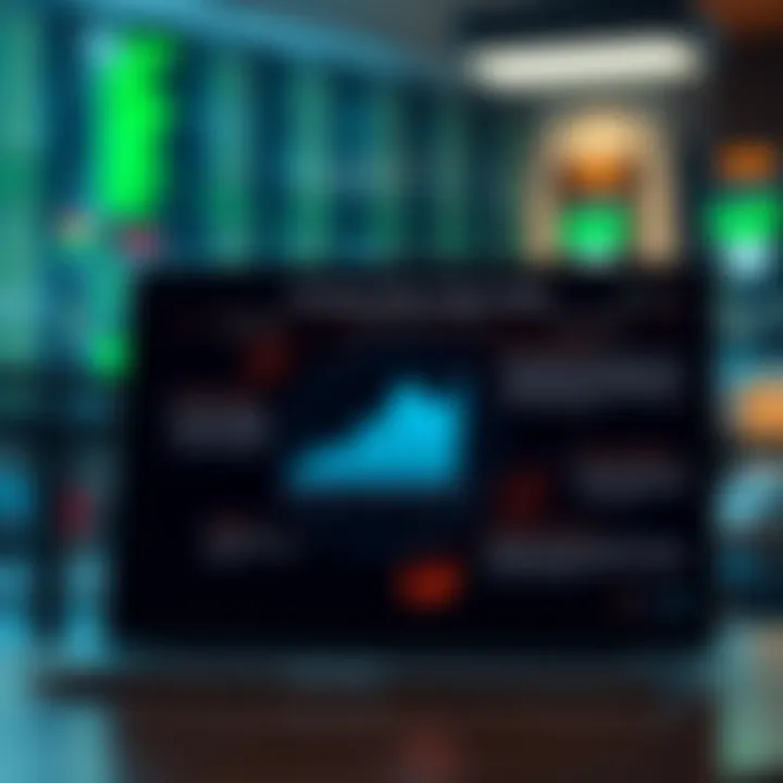 Graphical representation of risks and compliance factors associated with trading on digital platforms