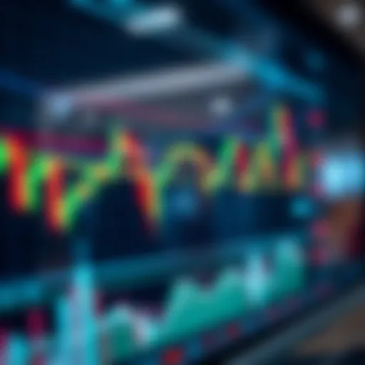 Annotated trading chart displaying key breakout indicators with trend lines and volume signals