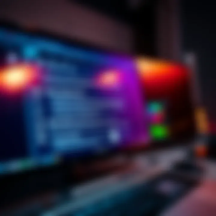 Optimizing Quotex on Desktop Setup Close-up view of a desktop setup showing system requirements and troubleshooting tips for Quotex