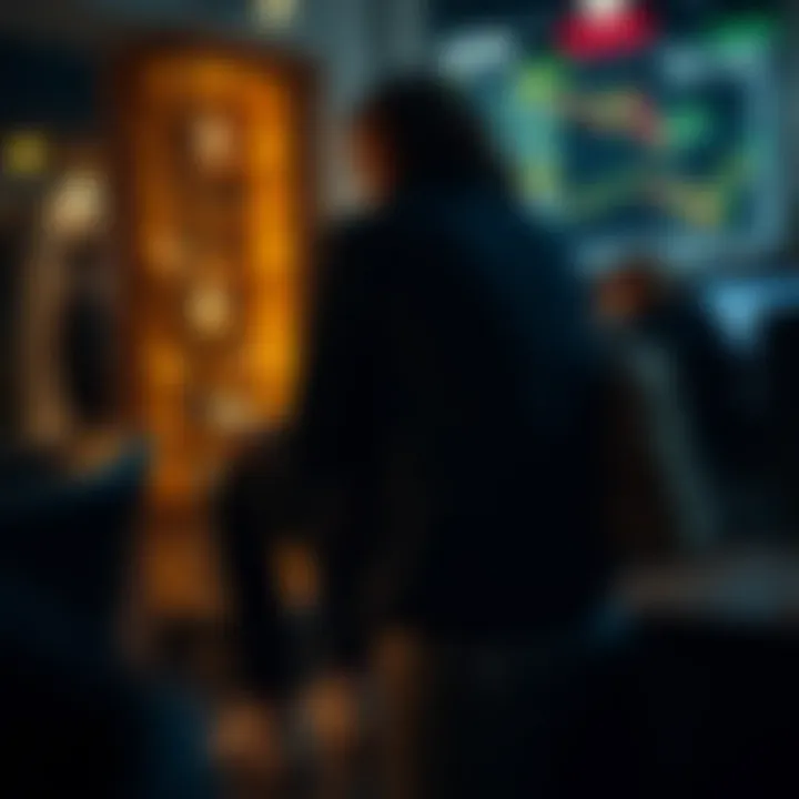 User recovering access to an online trading account through secure password reset