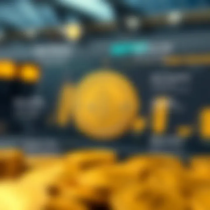 Illustration of factors influencing Binance Coin value including market demand, exchange rates, and cryptocurrency regulations in India