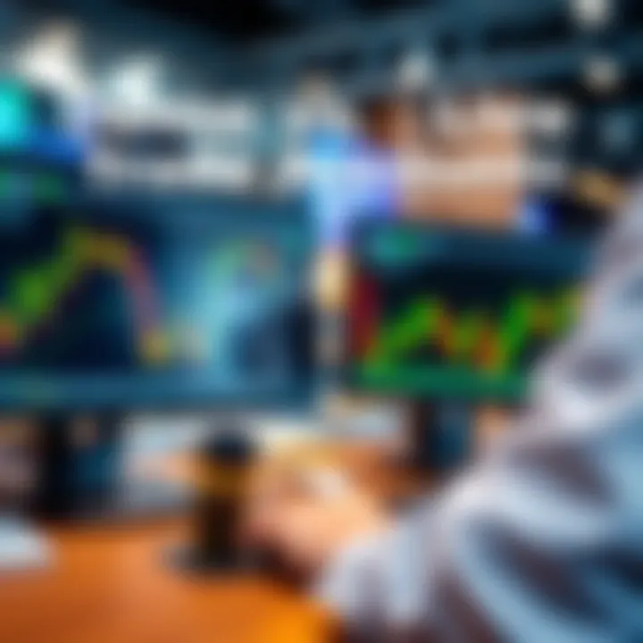 Comparison of demo and live trading showing risk-free practice and real money trading