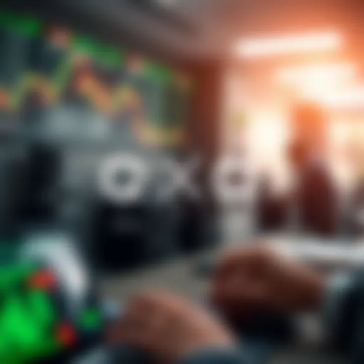 Diagram illustrating the key components and workflow of QX trading platforms