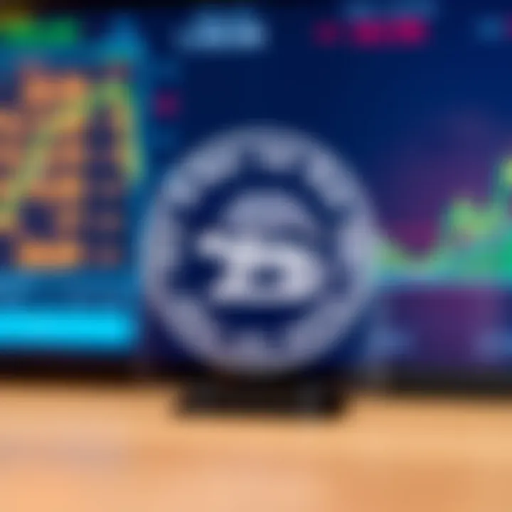 Secure digital interface displaying currency exchange rates with RBI emblem