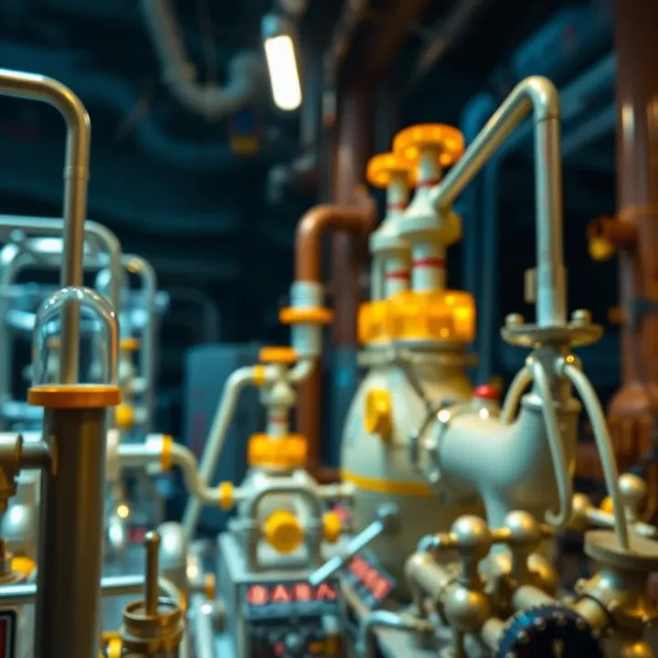 Visual representation of global chemical industry dynamics influencing BASF market position