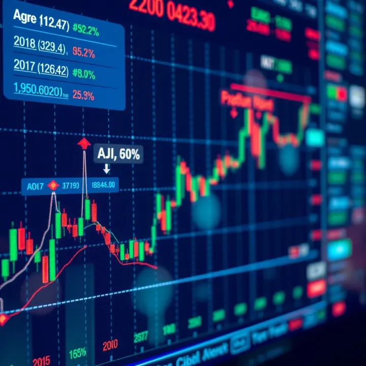 Economic Indicators and Market Dynamics Affecting Currency Exchange Rates Illustration of economic indicators and global market factors influencing currency exchange rates