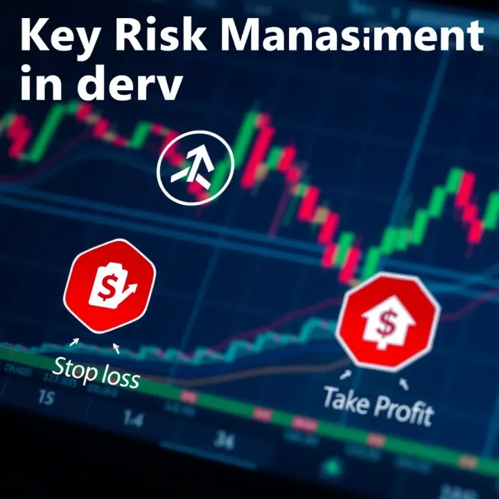 Illustration of risk management tools in forex trading including stop loss and take profit