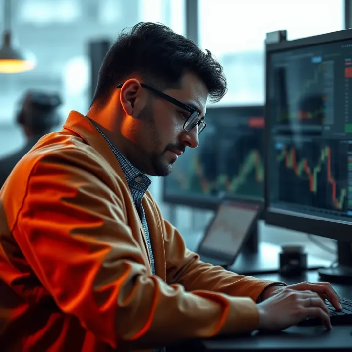 Illustration of trader evaluation criteria and risk management in proprietary trading firms