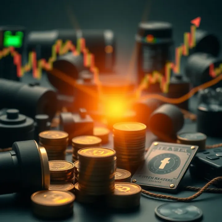 Conceptual visualization of financial growth highlighting key trading strategies and risk management