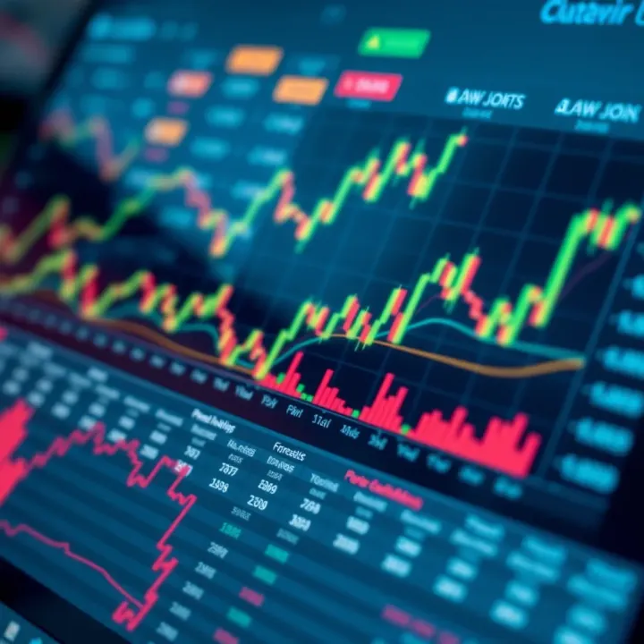 Chart showing various forecasting methods and indicators used to predict Dow Jones movements relevant to investors