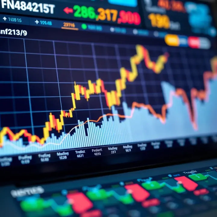 Chart illustrating key financial indicators and analyst predictions influencing Infosys stock forecast