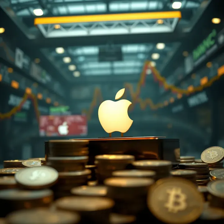 Illustration of investing platforms available for Indian investors to buy Apple shares