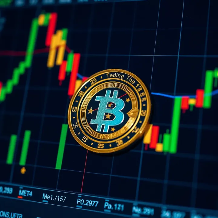 Technical analysis chart illustrating market indicators and expert predictions for Magic Coin future performance