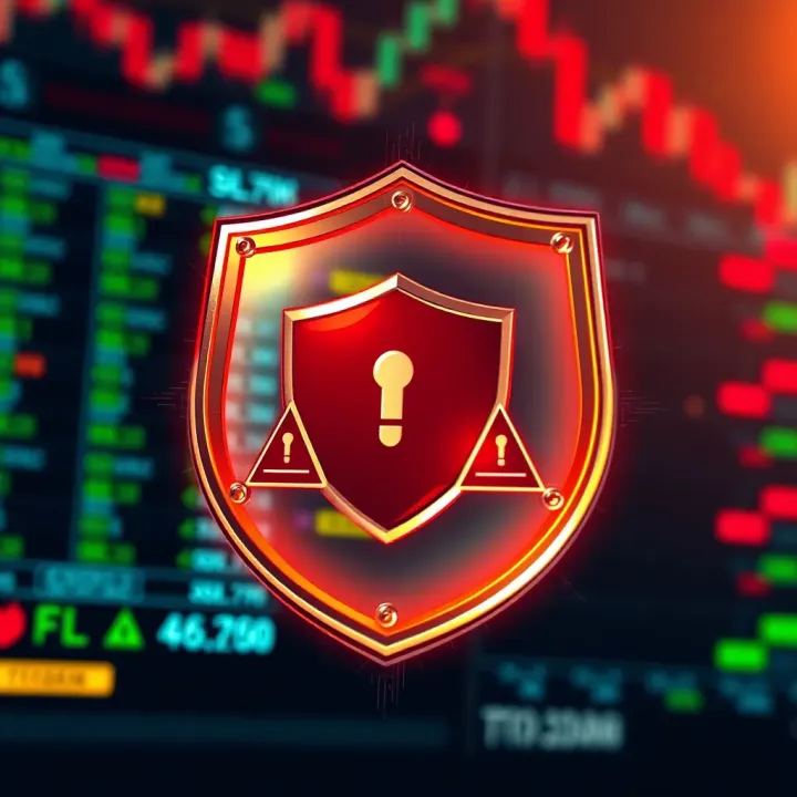 Troubleshooting and Security Tips for Quotex Login Visual representation of troubleshooting login issues with secure shield and alert icons