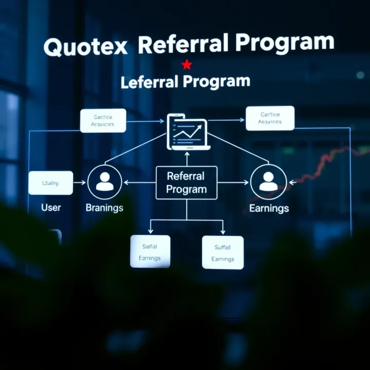 Diagram illustrating the referral program workflow connecting users and earnings