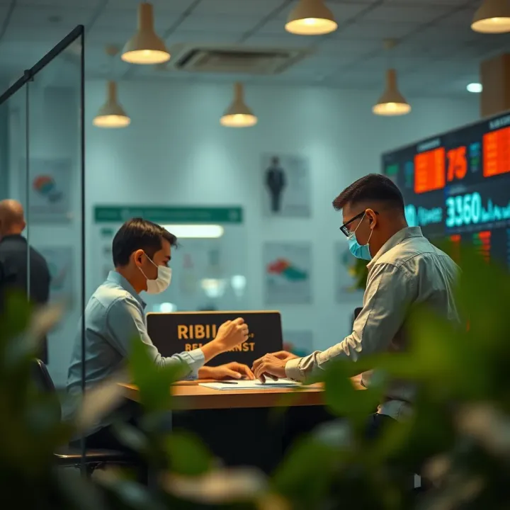 Illustration of authorized dealers facilitating compliant foreign exchange transactions