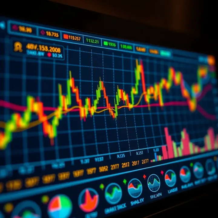 Forex Gold Trading Signals and Market Trends Graph showing trends and indicators used in forex gold trading signals