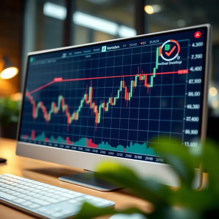 Illustration of common forex chart patterns including head and shoulders and double tops